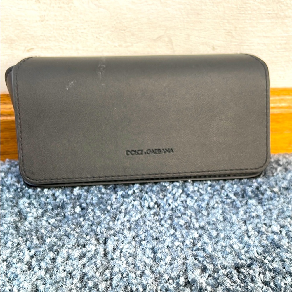 DOLCE & GABBANA AUTHENTIC EYEGLASSES GLASSES BLACK CASE